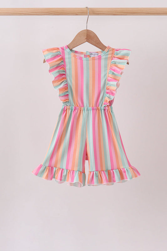 Rainbow Stripe Jumpsuit