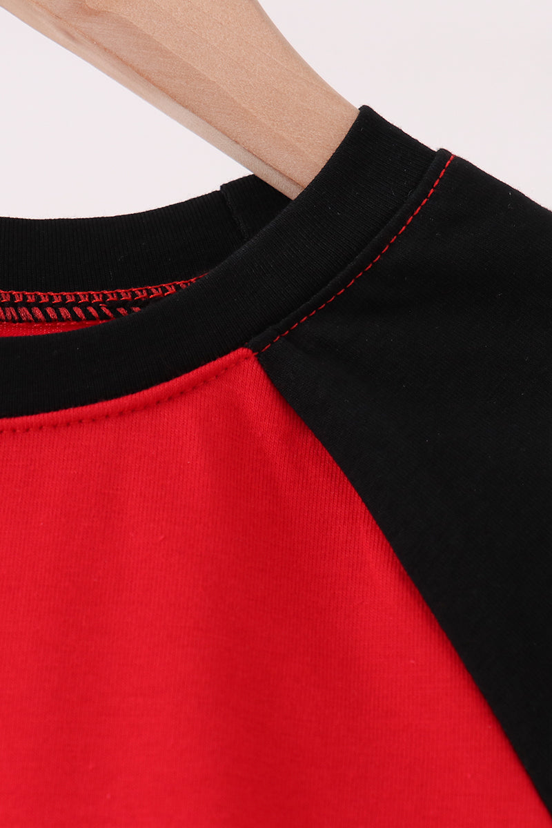 Red Milk Cookies French Knot Top